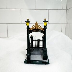 ❤️🎄❤️ Dept 56 | “City Subway Entrance”| Christmas In The City ❤️🎄❤️